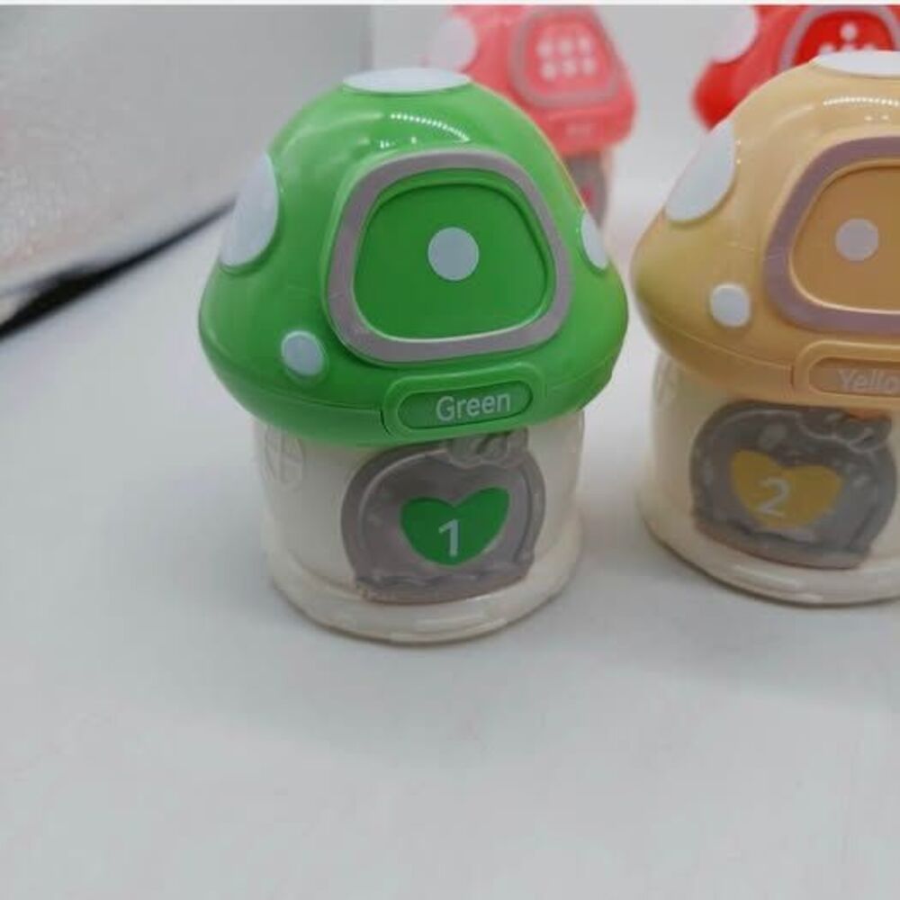 Mushroom Counting Sorting Matching Toy Learning - Picture 2 of 6